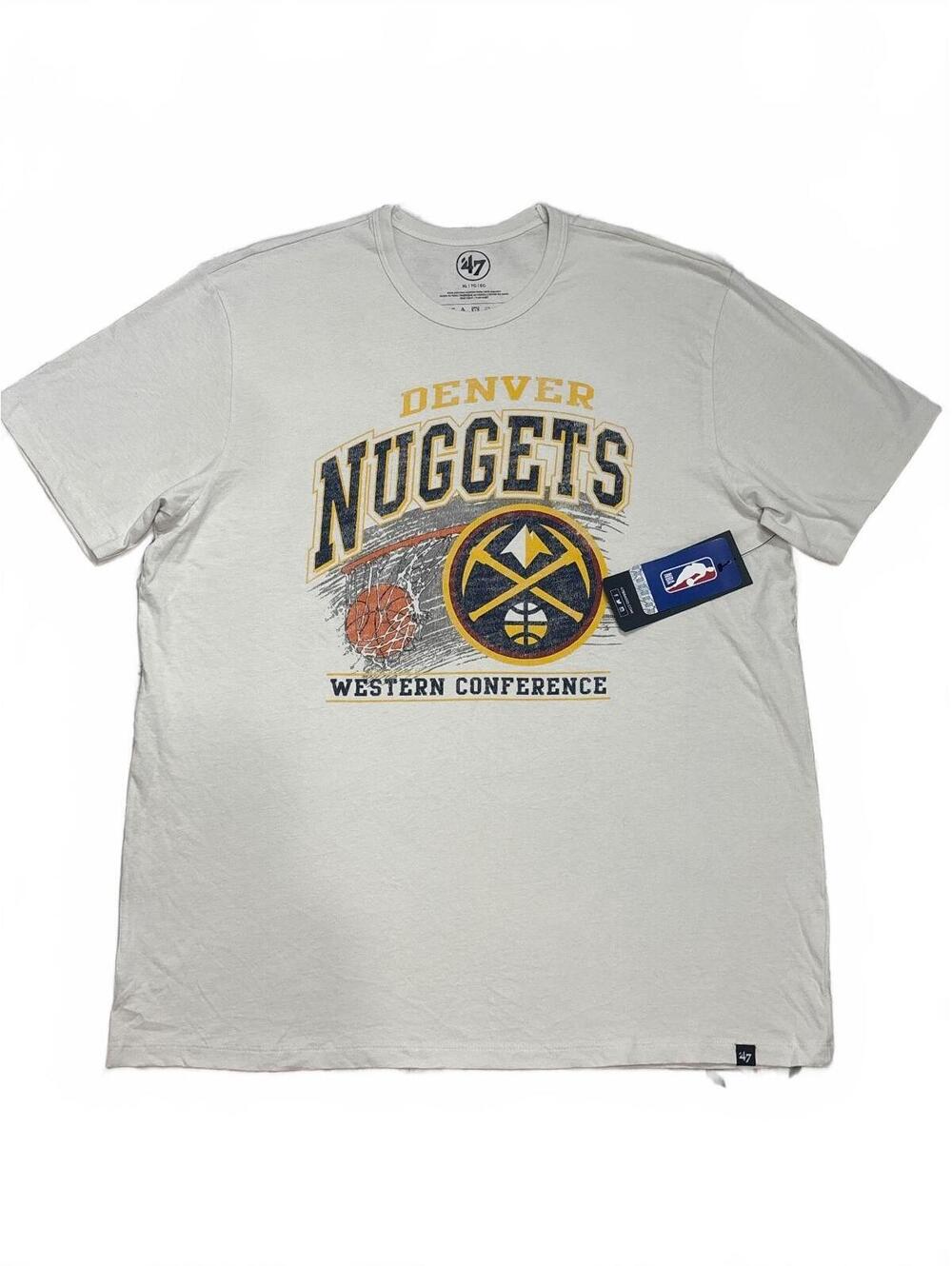 47 Brand Denver Nuggets NBA Western Conference T-Shirt XL